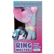 Load image into Gallery viewer, Unicorn Ring Master Puppet
