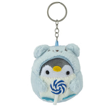 Load image into Gallery viewer, Penguin Plushy Keychain
