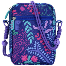 Load image into Gallery viewer, Purple Fantastical Forest Cross Body Bag