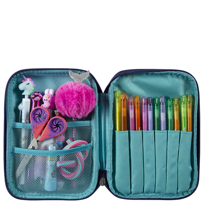 Magical Wings Dbl Hardshell Pencil Case