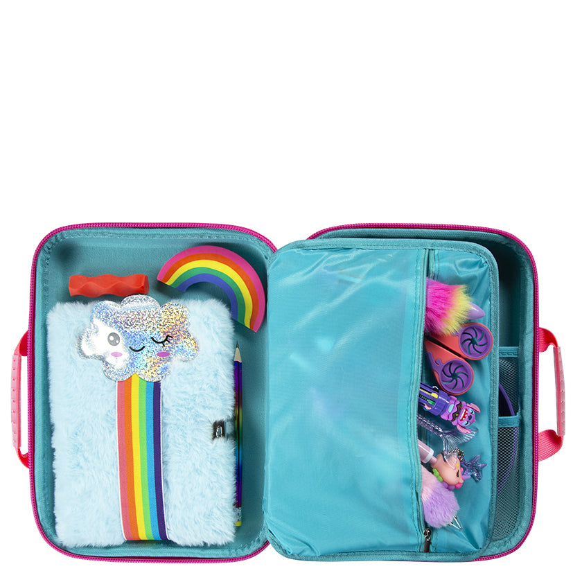 Pink Fantastic Forest Tech Travel Case