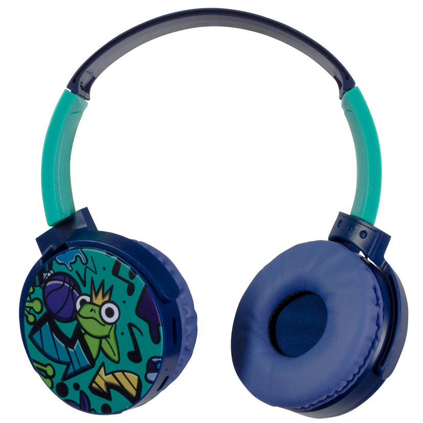 Hip Hop Frogs Bluetooth Headphones