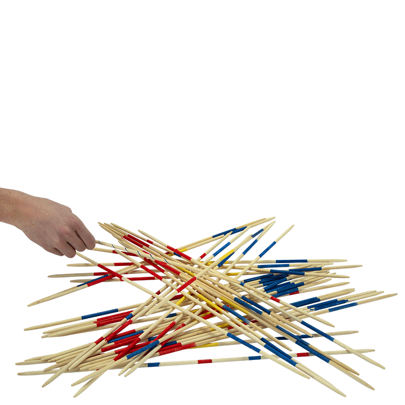 Wooden Pick Up Sticks