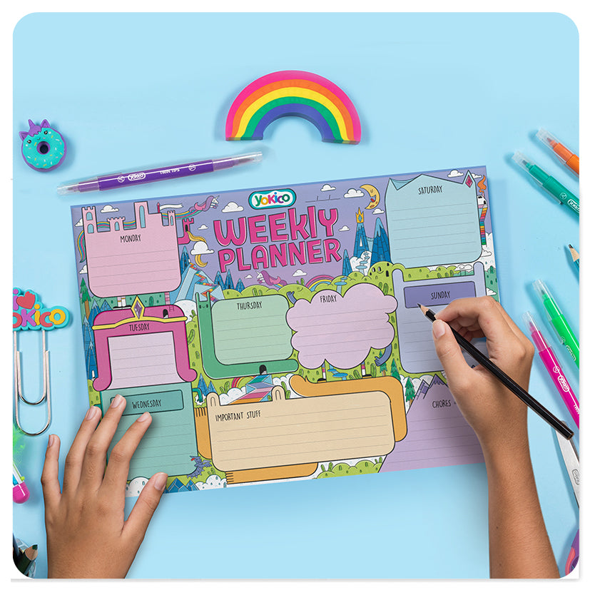 Adventure Princess Weekly A4 Desk Planner