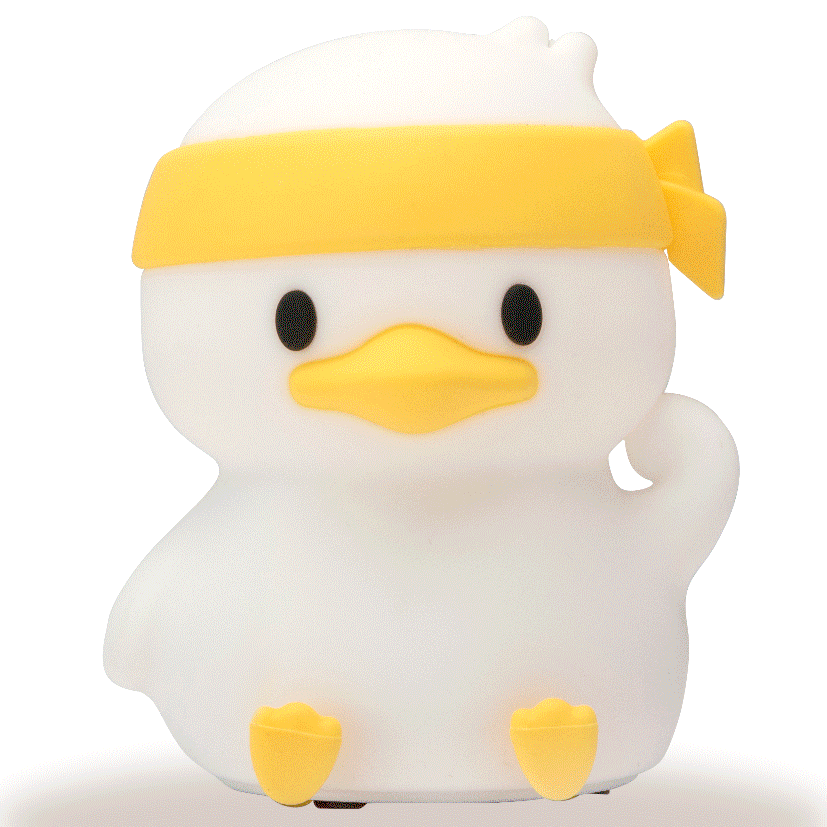 Ninja Duck Patting Glow Lamp