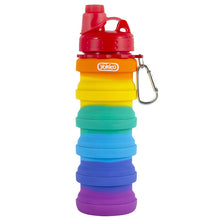 Load image into Gallery viewer, Rainbow Foldable Silicone Bottle