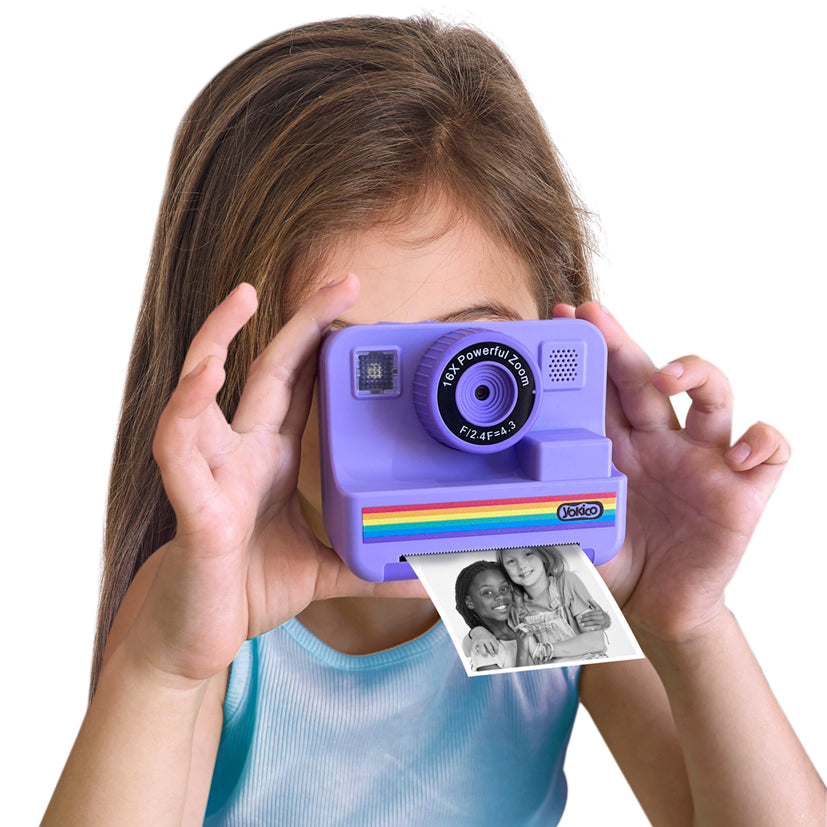Purple Insta Print Camera