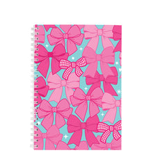 Load image into Gallery viewer, Pink Bowpeep A5 Spiral Notebook