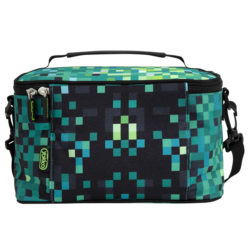 Pixel Build Toploader Lunchbox