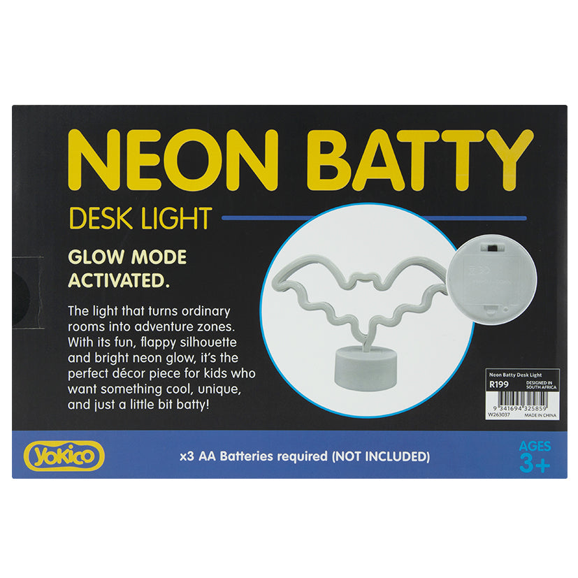 Neon Batty Desk Light