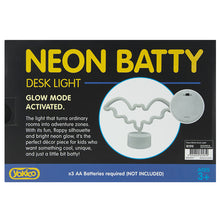 Load image into Gallery viewer, Neon Batty Desk Light