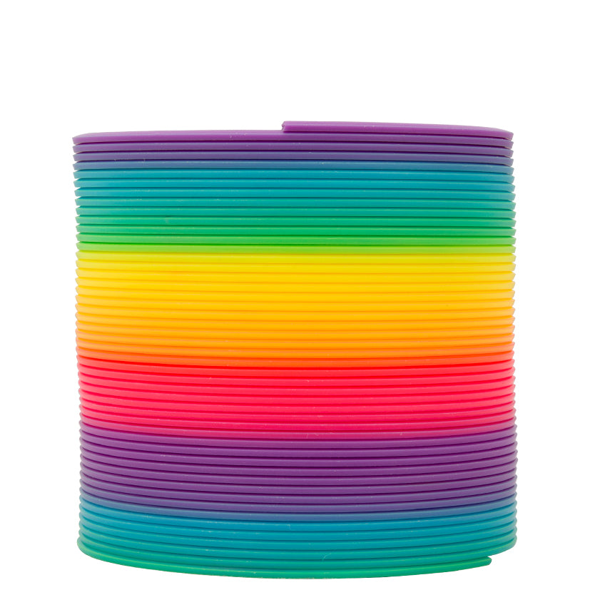 Jumbo Rainbow Slinky Springky