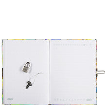 Load image into Gallery viewer, Kaboom Iridescent Paper Lockable Journal
