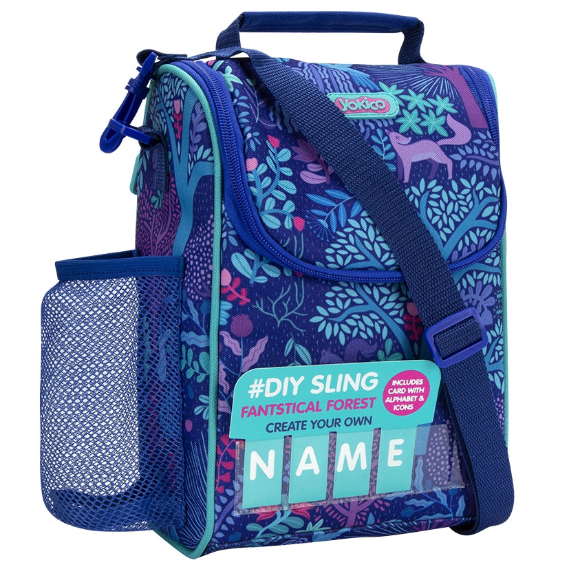 Purple Fantastical Forest DIY Sling Lunchbox
