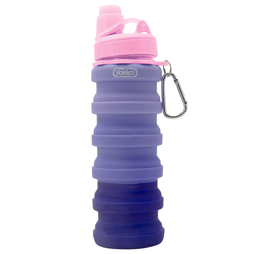 Purple Fiesta Silicone Bottle
