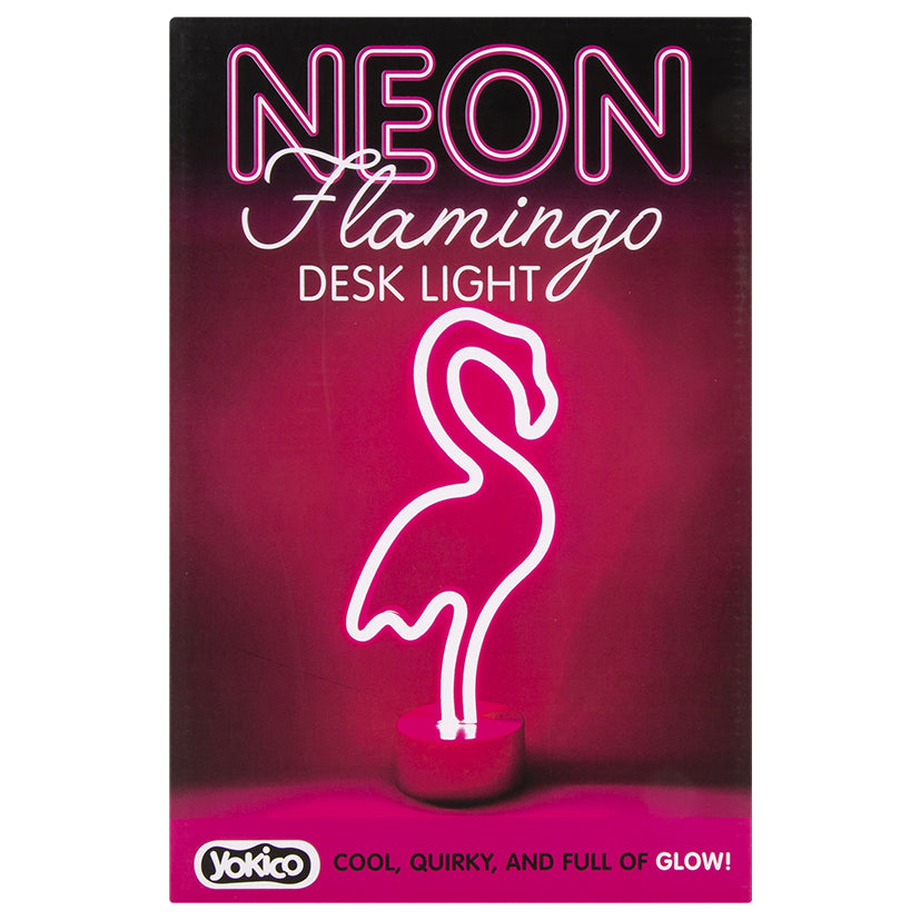 Neon Flamingo Desk Light