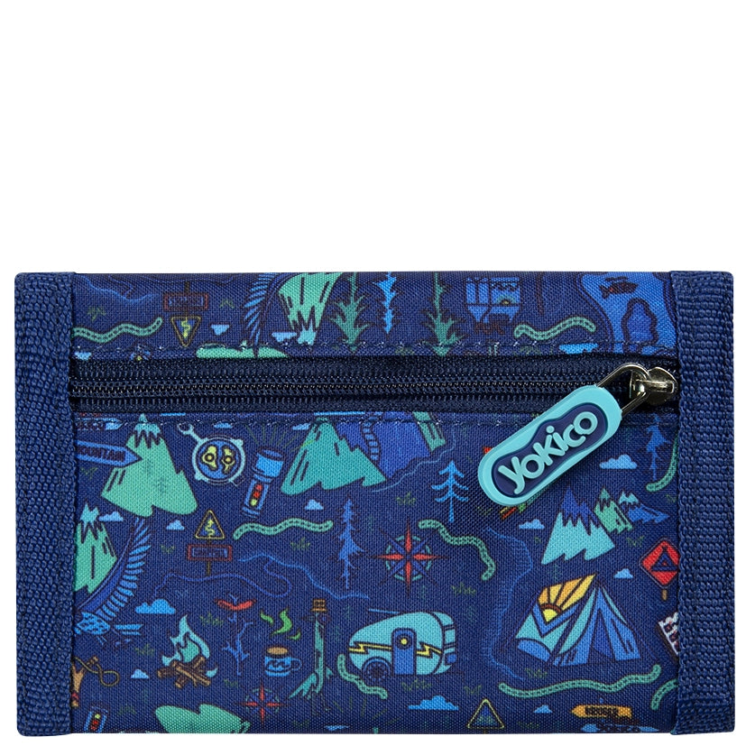 Blue Yoki Explorers Wallet