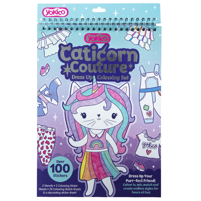 Caticorn Couture Colouring Set