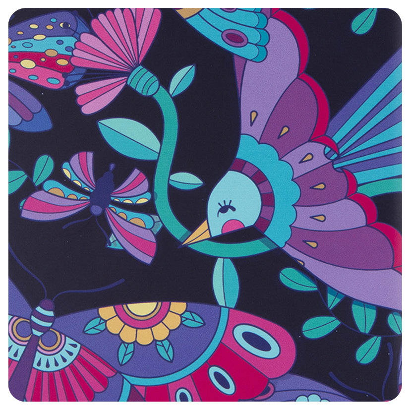 Magical Wings Dbl Hardshell Pencil Case