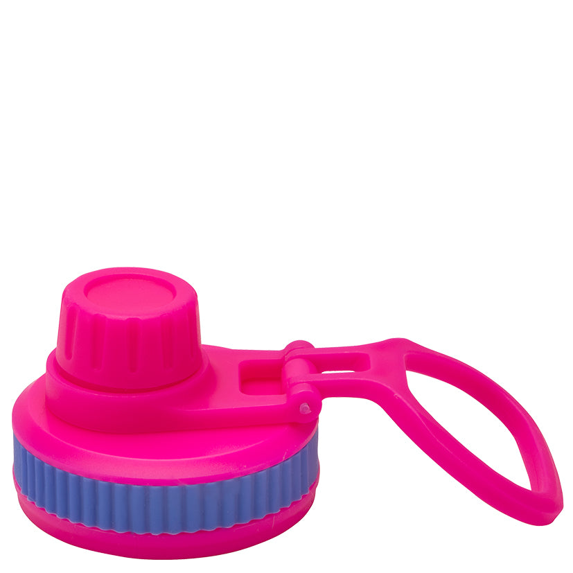 S/Steel Water Bottle Top - Pink & Purple