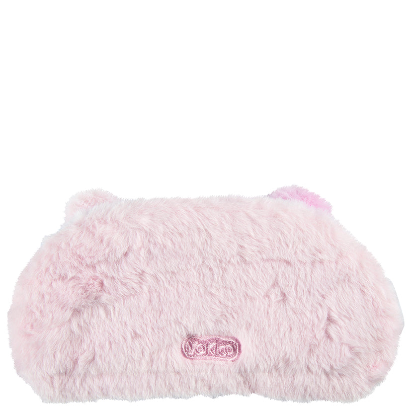 Bunny-to-Kitty Reversible Fluffy Pencil Case