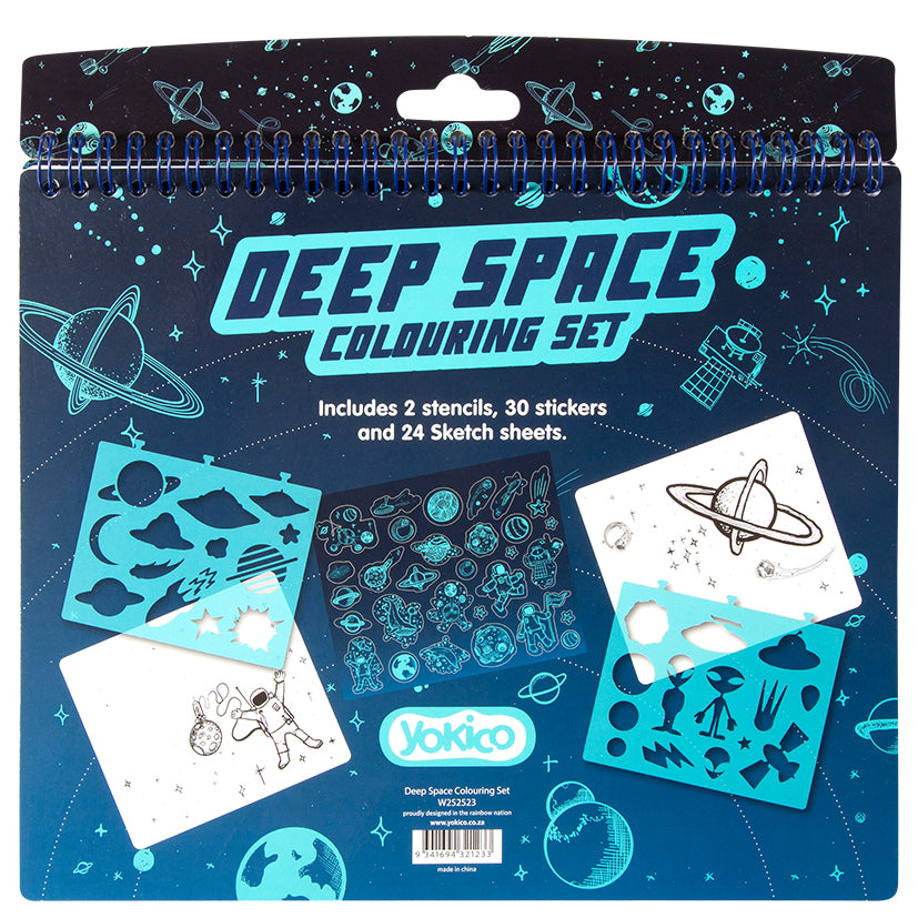 Deep Space Colouring Set