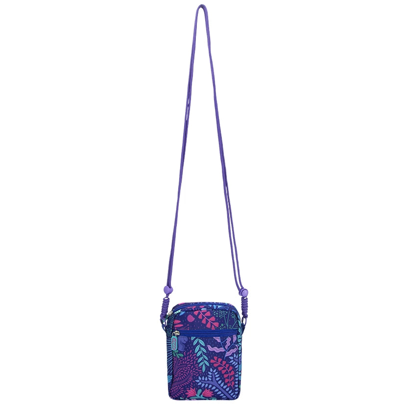 Purple Fantastical Forest Cross Body Bag