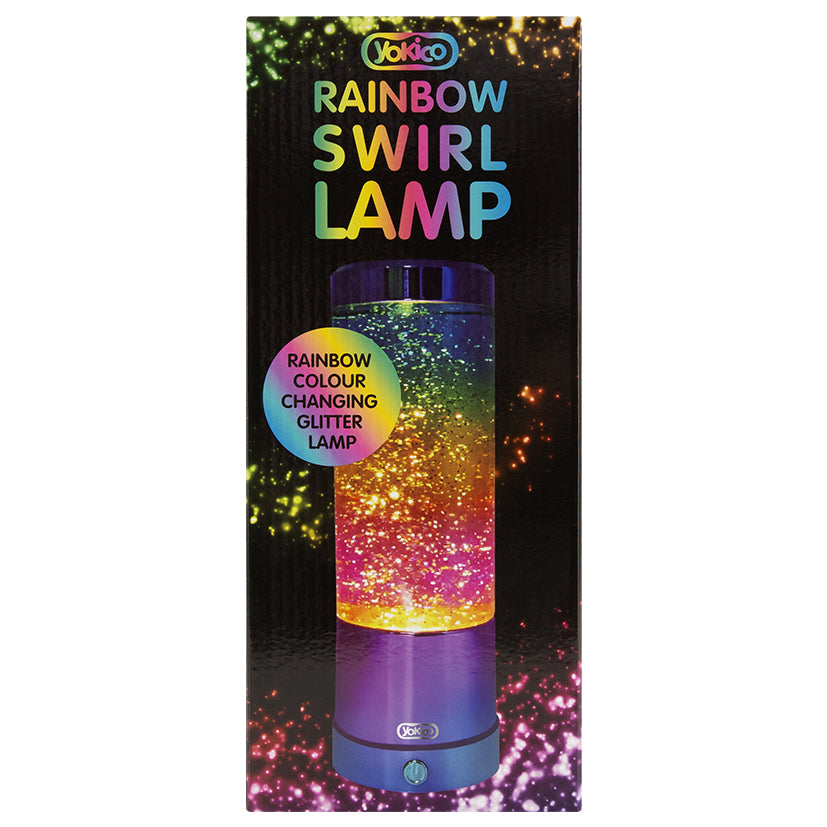 Glitter Swirl Lamp