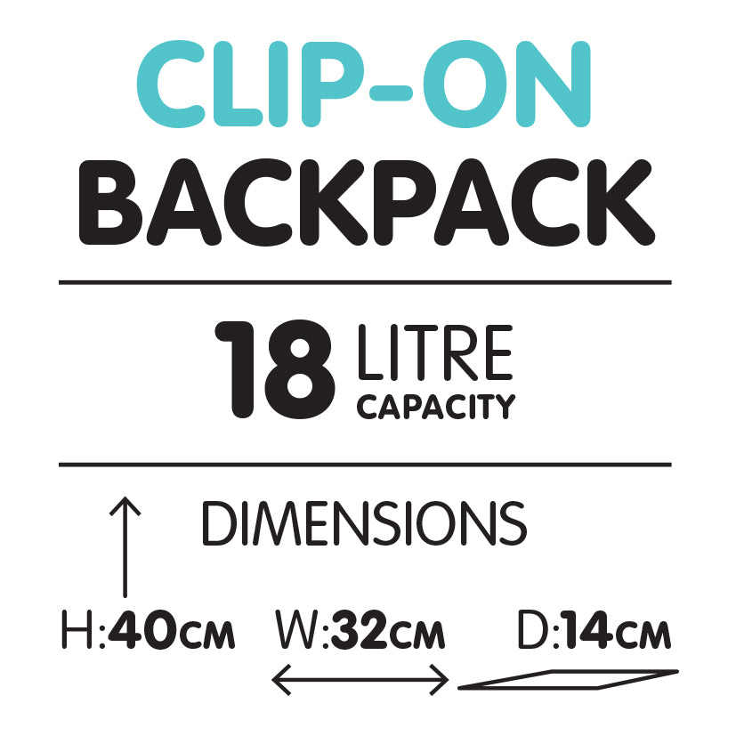 Fiesta Illi Backpack (Clip-on)