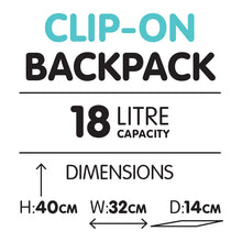 Load image into Gallery viewer, Fiesta Illi Backpack (Clip-on)
