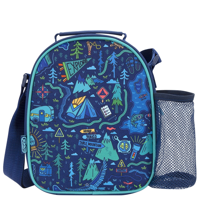 Blue Yoki Explorers Sling Lunchbox