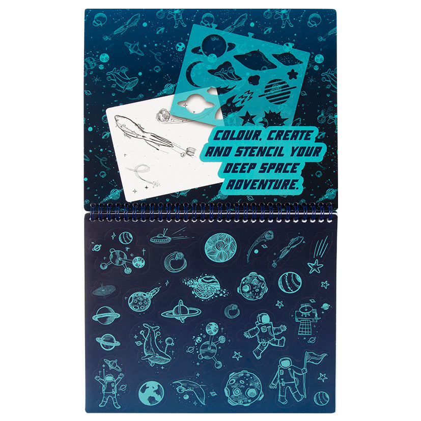 Deep Space Colouring Set