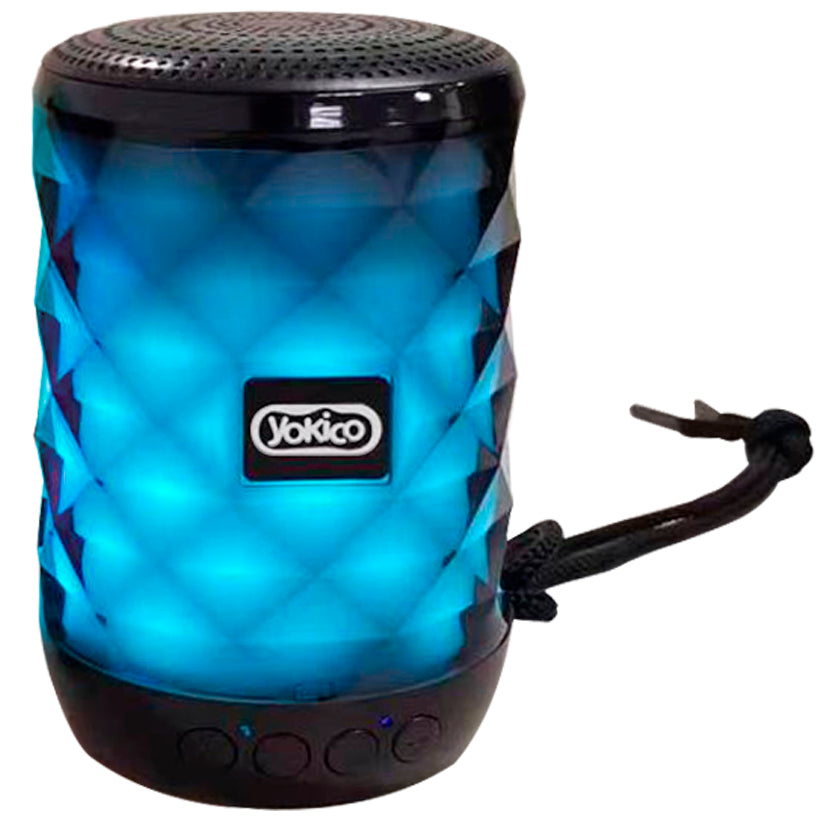 Black Disco Light Bluetooth Speaker