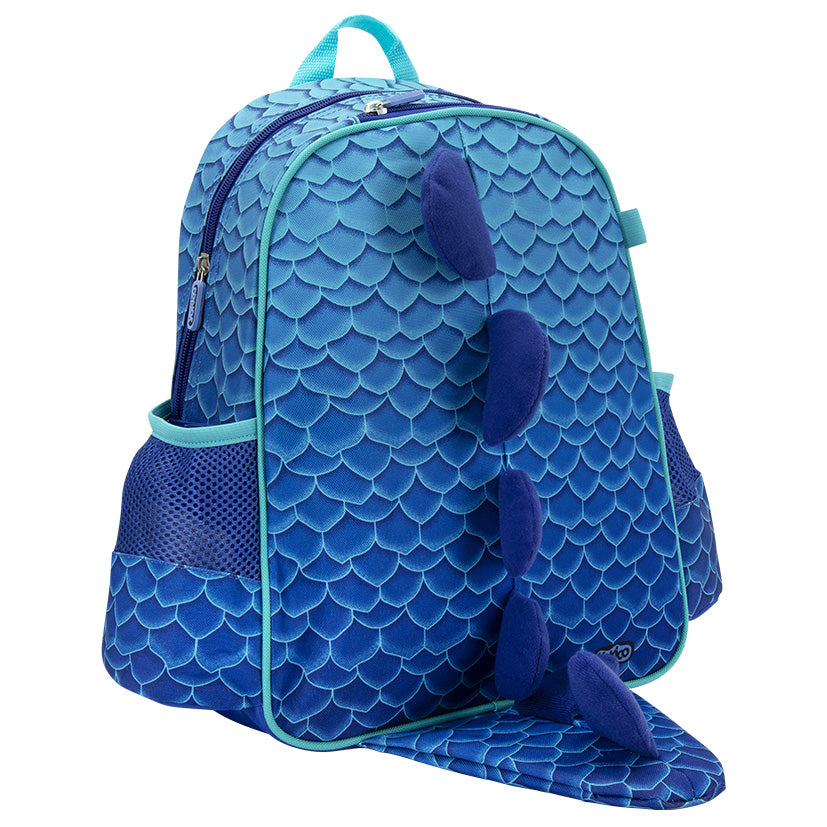 Blue Dino MashUp Junior Backpack