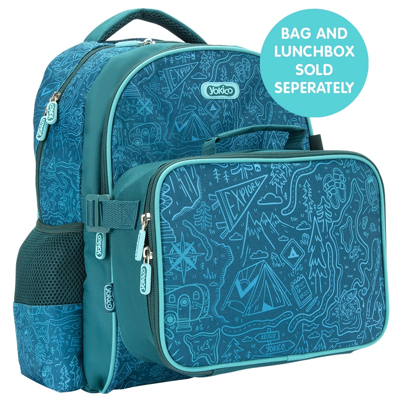 Green Yoki Explorers Backpack (Clip-on)