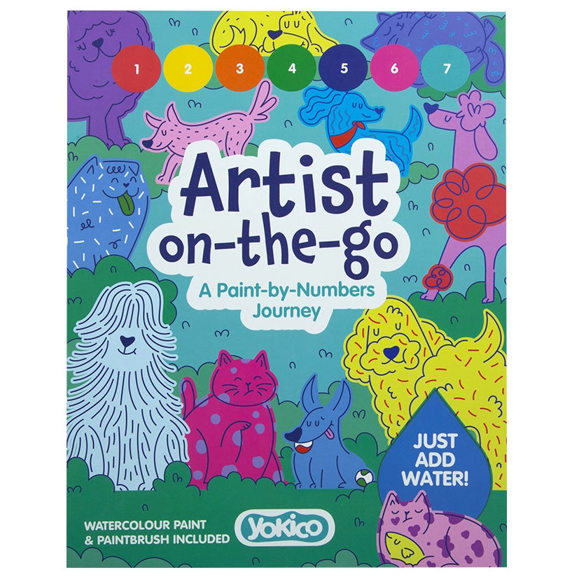 Pets Paint by Numbers Book