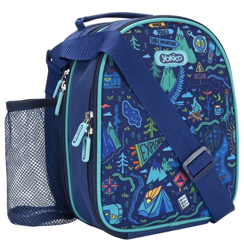Blue Yoki Explorers Sling Lunchbox