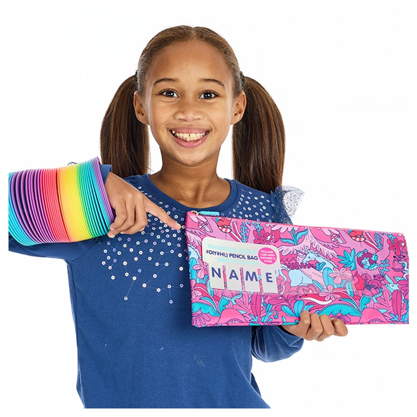 Pink Fantastical Forest DIY HI Pencil Case