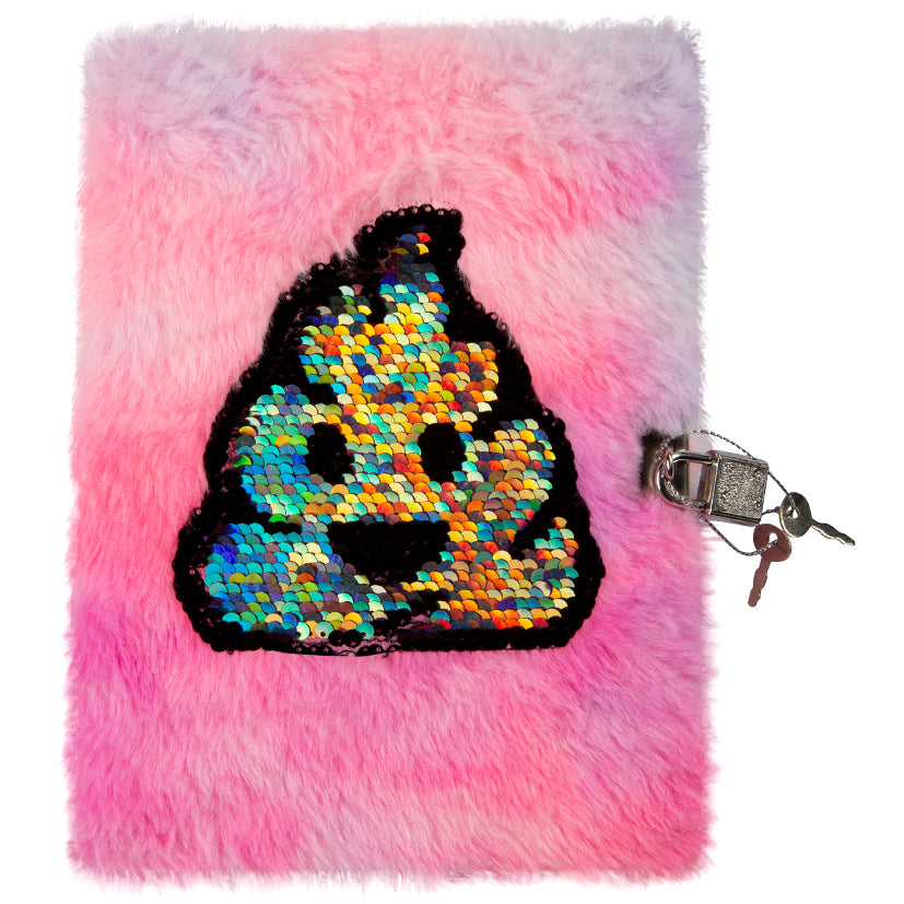 Pink Glitter Doo-doo Lockable Journal