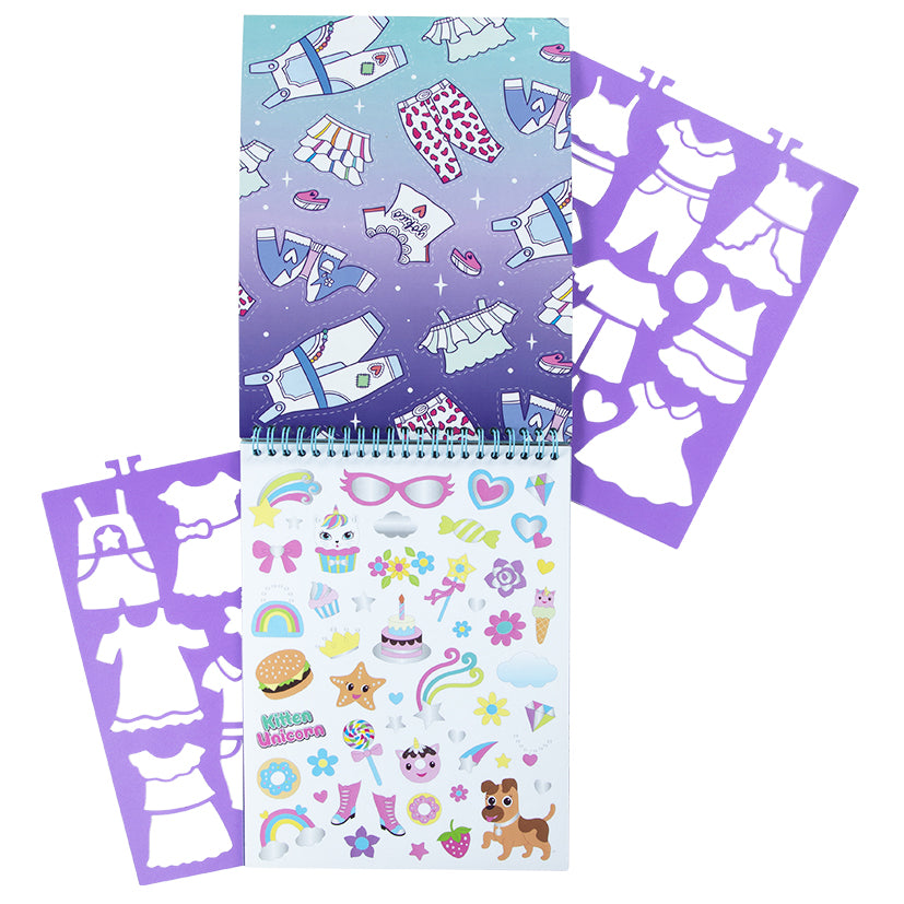 Caticorn Couture Colouring Set