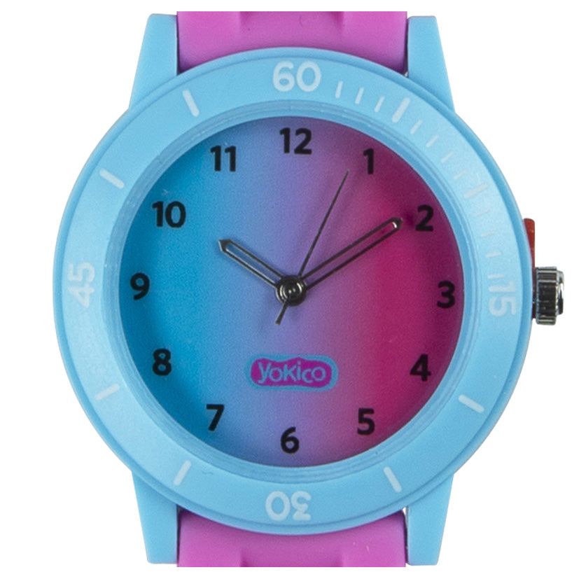 Pink Magic Realm Silicone Analogue Watch