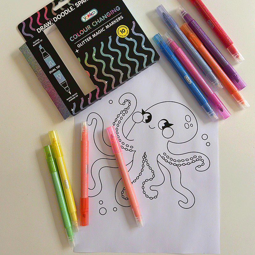 Glitter Magic Markers (10 pack)