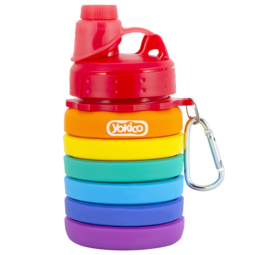 Rainbow Foldable Silicone Bottle