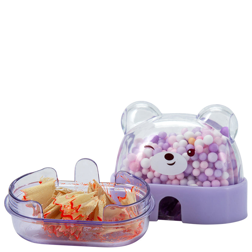 1 Hole Bear Sharpener - Purple