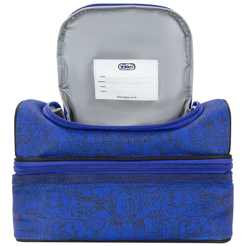 Blue Illi MashUp Double Lunchbox
