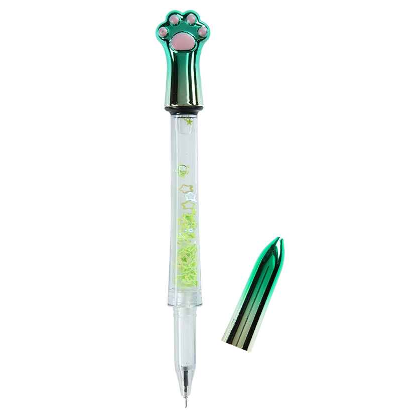 Metallic Cat Paw Pen