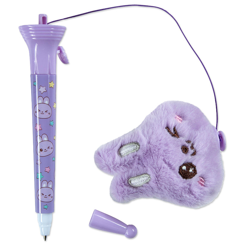 Fluffy Character Popping Pen