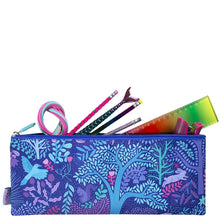 Load image into Gallery viewer, Purple Fantastical Forest Classic Pencil Case