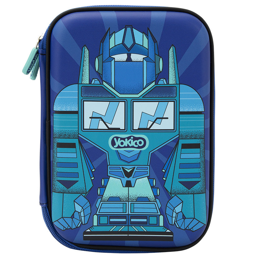 Blue Illi MashUp Dbl Hardshell Pencil Case