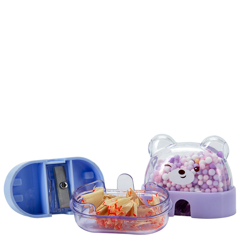 1 Hole Bear Sharpener - Purple